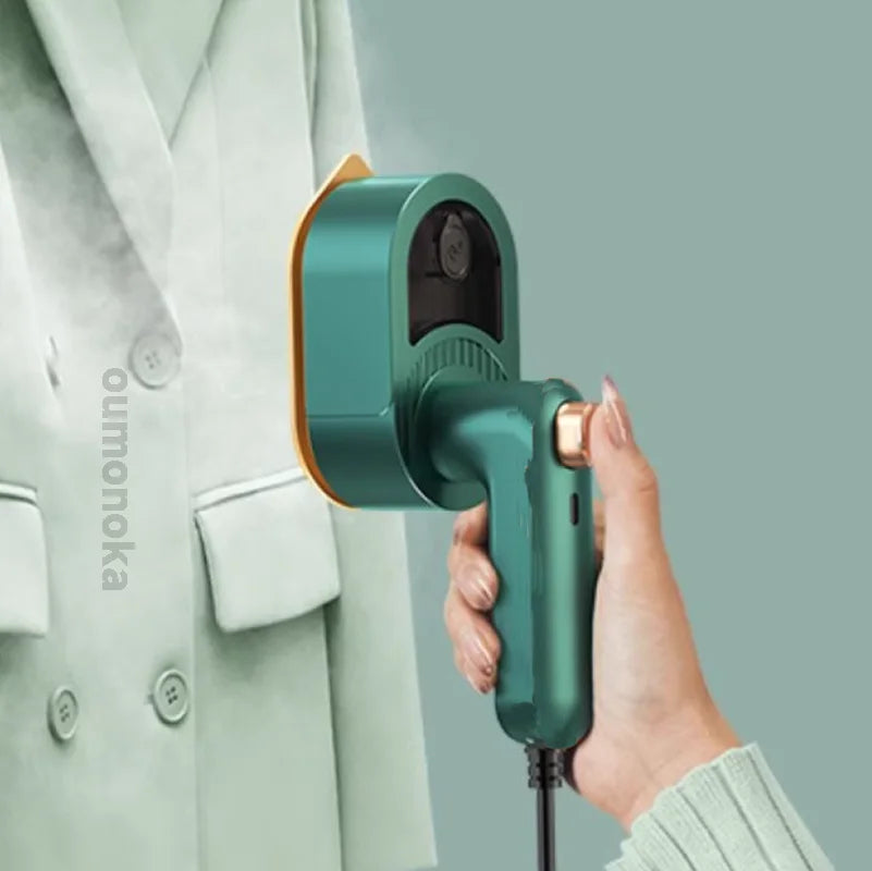 Compact Clothing Iron with Steam Function