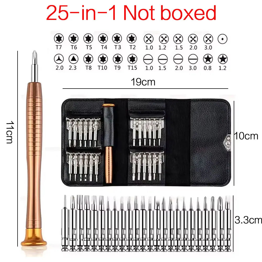 Universal Precision Repair Kit – 152 Tools with Torx T5 T6, Ideal for Laptop & Device Fixes