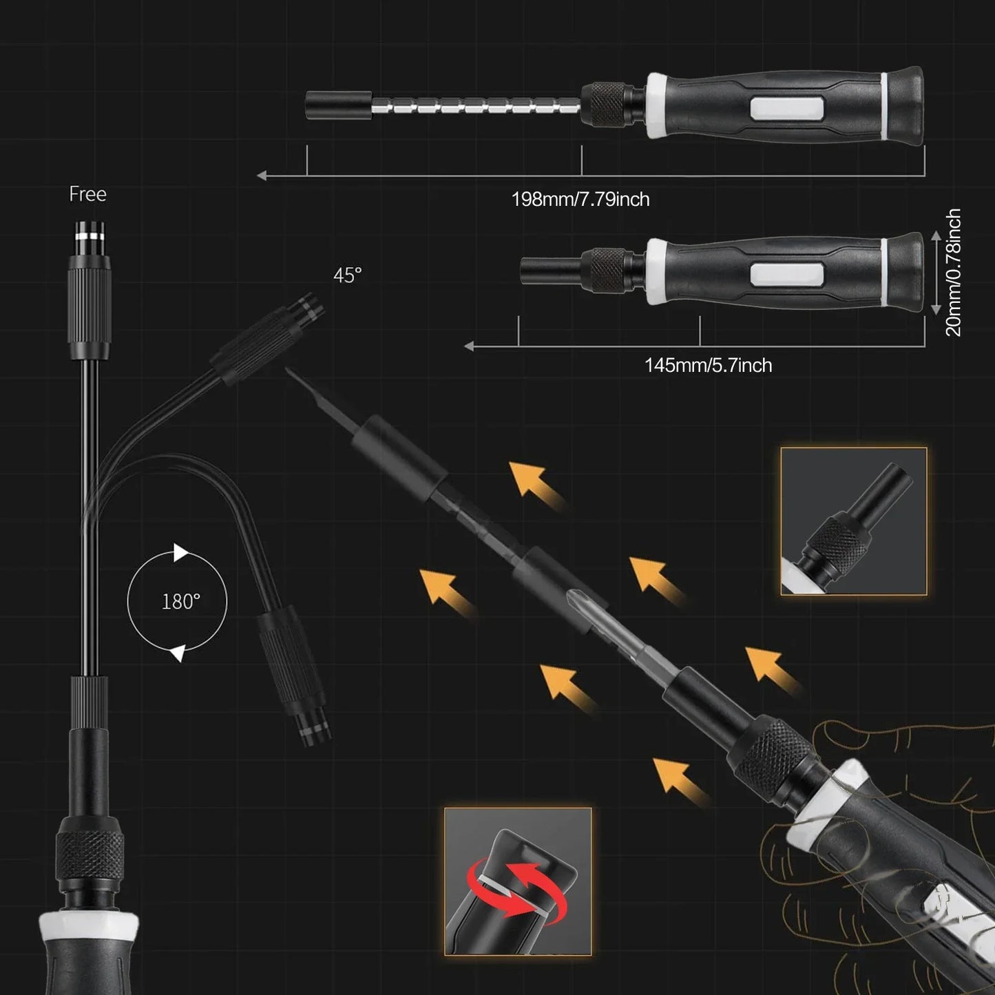 Universal Precision Repair Kit – 152 Tools with Torx T5 T6, Ideal for Laptop & Device Fixes
