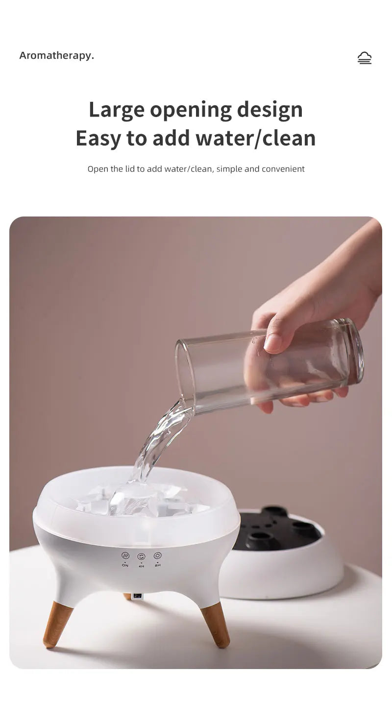 Color-Changing Jellyfish Mist Diffuser with Remote – Quiet Cool Mist Humidifier