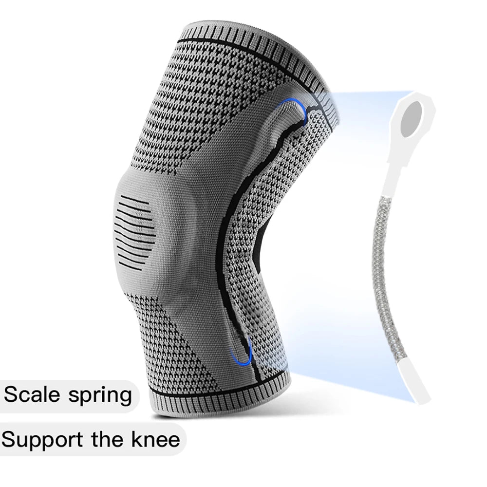 Compression Knee Pad for Running & Basketball – Meniscus & Patella Support