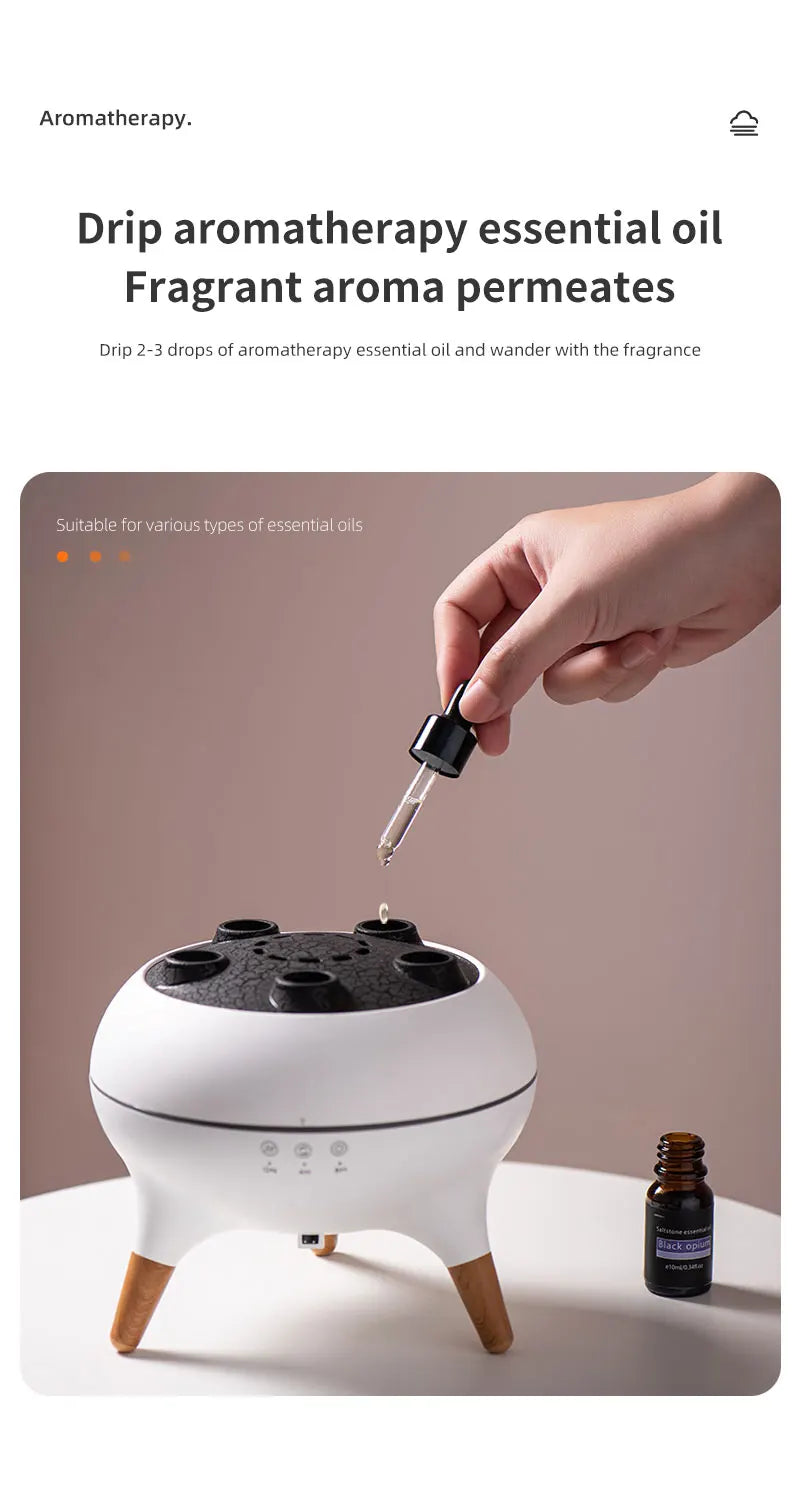 Color-Changing Jellyfish Mist Diffuser with Remote – Quiet Cool Mist Humidifier
