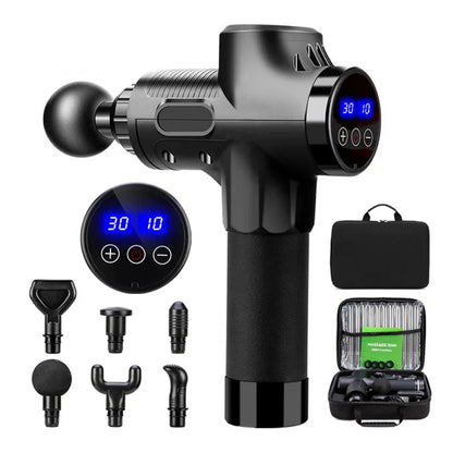 Portable Massage Gun – Handheld Percussion Massager for Muscle Recovery & Relaxation