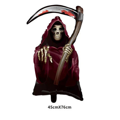 Huge Halloween Skeleton Man Balloon – Spooky Horror Party Decoration 2024