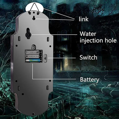 2025 New Halloween Animatronic Doorbell – Glowing Skeleton Hands with Spooky Sound