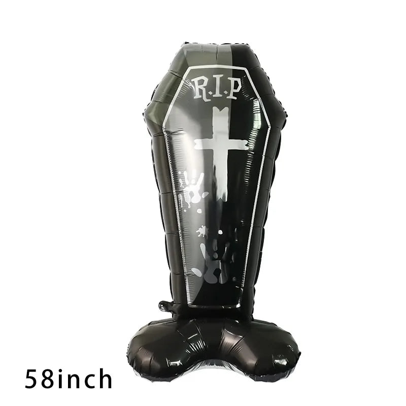 Huge Halloween Skeleton Man Balloon – Spooky Horror Party Decoration 2024