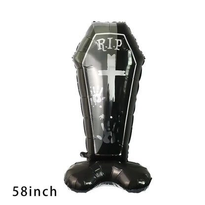 Huge Halloween Skeleton Man Balloon – Spooky Horror Party Decoration 2024