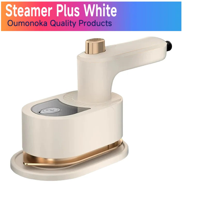 Compact Clothing Iron with Steam Function
