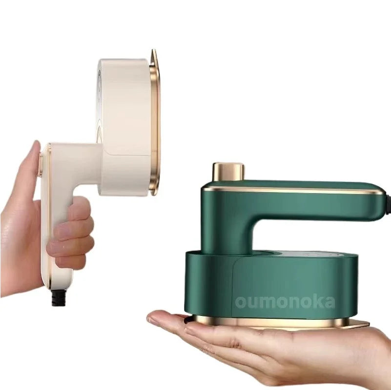 Compact Clothing Iron with Steam Function