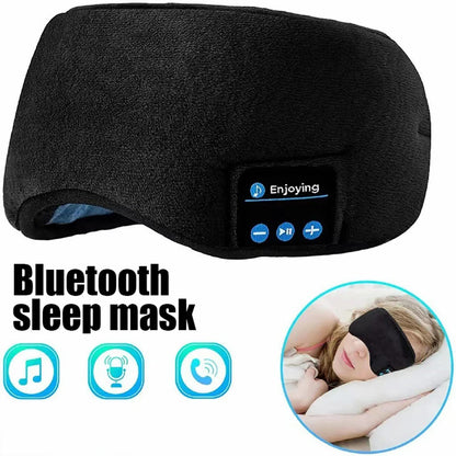 Bluetooth Sleeping Headphones – Soft Elastic Headband with Wireless Music Playback