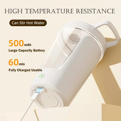 FitFuel USB Electric Blender Cup – 15oz Portable Shaker