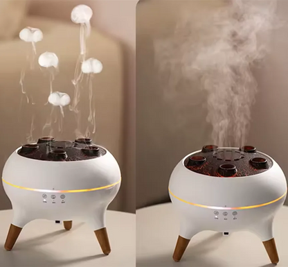 Color-Changing Jellyfish Mist Diffuser with Remote – Quiet Cool Mist Humidifier