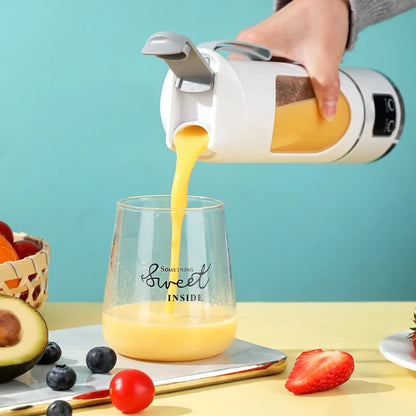 Portable Juice Blender – 450ML Large Capacity, Strong Motor, Crushed Ice & Charging