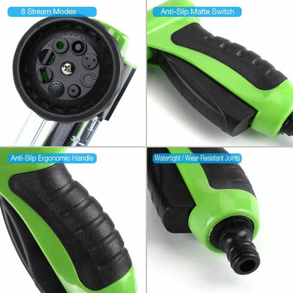 High-Pressure Dog Shower Sprayer with Soap Dispenser & 3 Modes