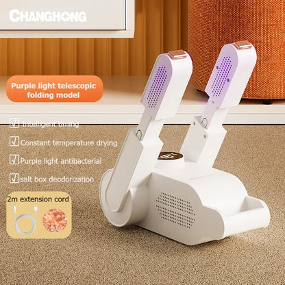 Portable Electric Shoe Dryer & Deodorizer – Smart Heater for Winter Footwear