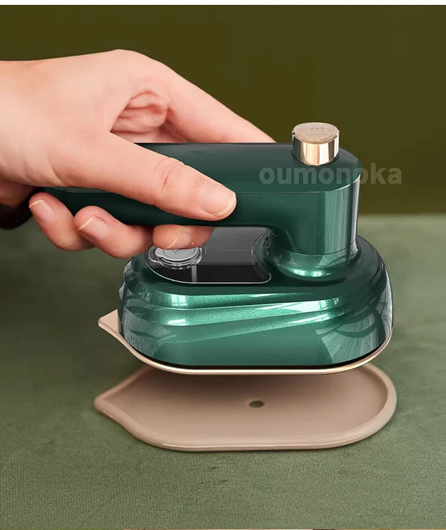Compact Clothing Iron with Steam Function