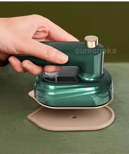 Compact Clothing Iron with Steam Function