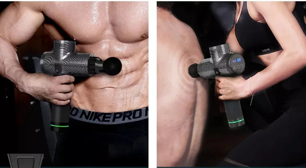 Portable Massage Gun – Handheld Percussion Massager for Muscle Recovery & Relaxation