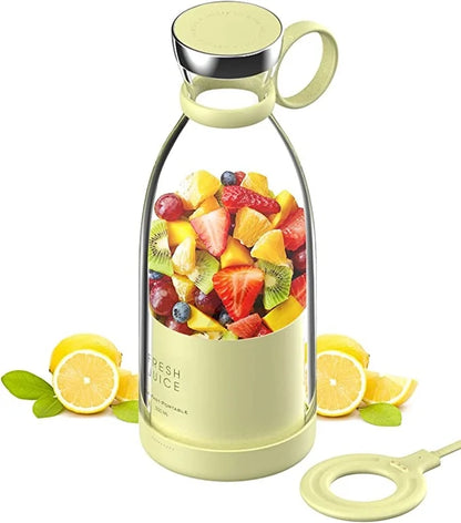 Compact Juice & Smoothie Blender – Portable USB Rechargeable Mixer