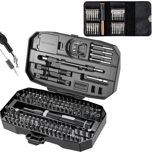 Universal Precision Repair Kit – 152 Tools with Torx T5 T6, Ideal for Laptop & Device Fixes