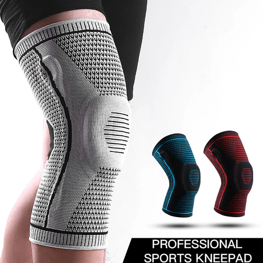 Compression Knee Pad for Running & Basketball – Meniscus & Patella Support