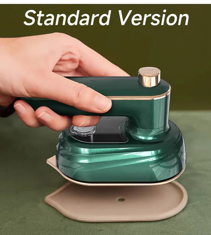 Compact Clothing Iron with Steam Function