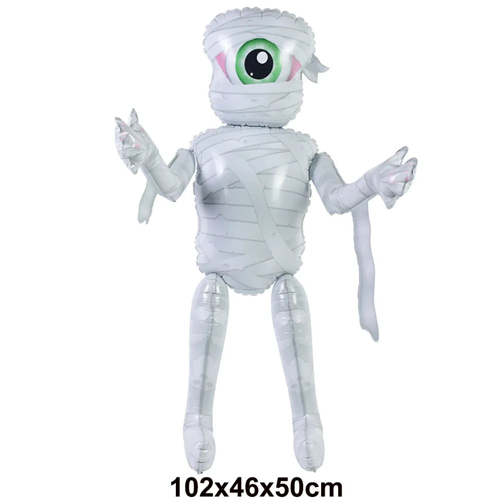 Huge Halloween Skeleton Man Balloon – Spooky Horror Party Decoration 2024