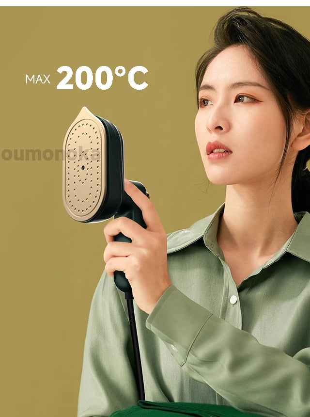 Compact Clothing Iron with Steam Function