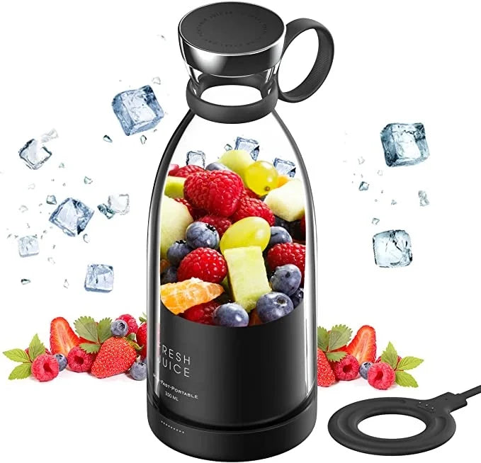 Compact Juice & Smoothie Blender – Portable USB Rechargeable Mixer