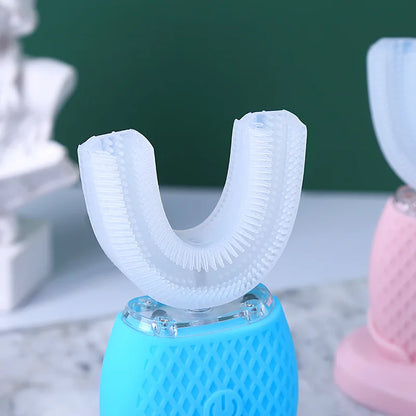 U-Shape Sonic Toothbrush – 360° Mouth Cleaner & Electric Whitening Brush
