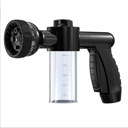 High-Pressure Dog Shower Sprayer with Soap Dispenser & 3 Modes