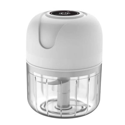 Portable Mini Food Chopper – Electric Garlic Crusher & Meat Grinder (250ml)