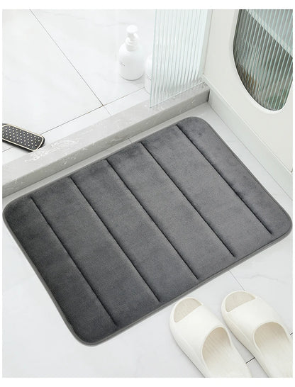 Ultra Soft Bathroom Mat – Quick Water Absorption & Anti-Slip