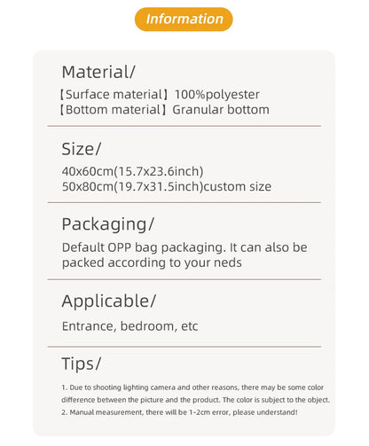 Ultra Soft Bathroom Mat – Quick Water Absorption & Anti-Slip