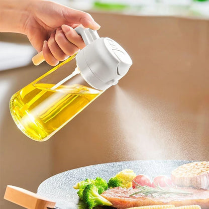 Multi-Use Oil Dispenser Bottle – Spray & Pour Function