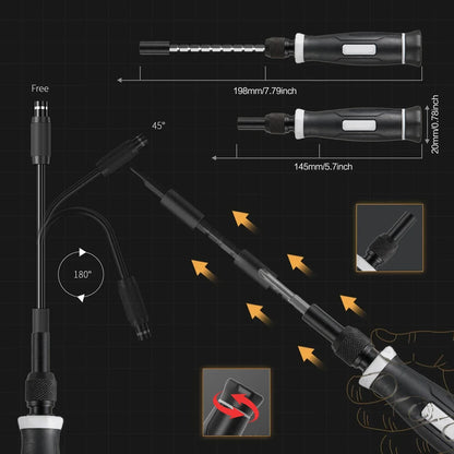 Universal Precision Repair Kit – 152 Tools with Torx T5 T6, Ideal for Laptop & Device Fixes