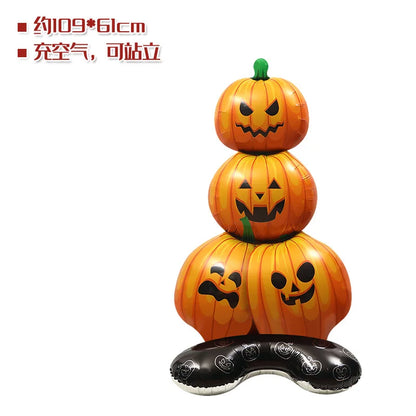 Huge Halloween Skeleton Man Balloon – Spooky Horror Party Decoration 2024