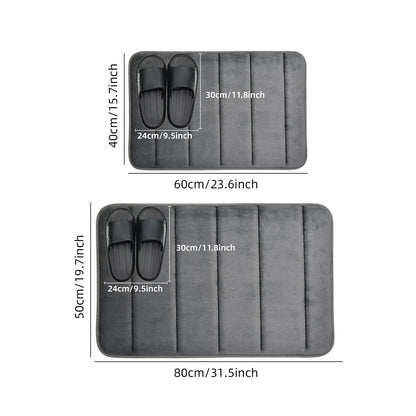 Ultra Soft Bathroom Mat – Quick Water Absorption & Anti-Slip