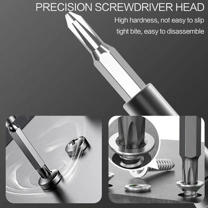 Universal Precision Repair Kit – 152 Tools with Torx T5 T6, Ideal for Laptop & Device Fixes