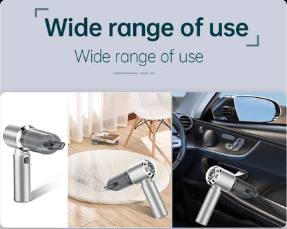 Wireless Mini Car Vacuum – Ultra Strong Suction, Portable & Powerful