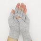 Premium Bamboo Arthritis Gloves 1Pair Compressive Fingerless Design Breathable Fabric for Women Men Pain Relief