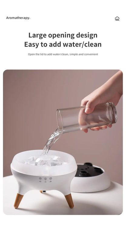 Color-Changing Jellyfish Mist Diffuser with Remote – Quiet Cool Mist Humidifier