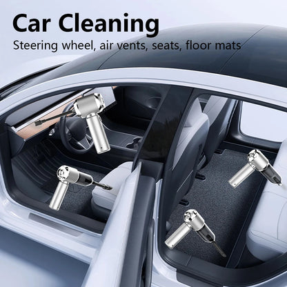 Wireless Mini Car Vacuum – Ultra Strong Suction, Portable & Powerful