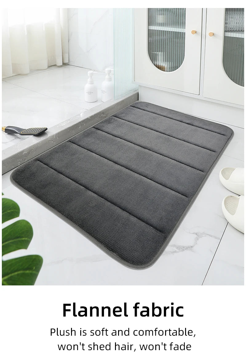 Ultra Soft Bathroom Mat – Quick Water Absorption & Anti-Slip