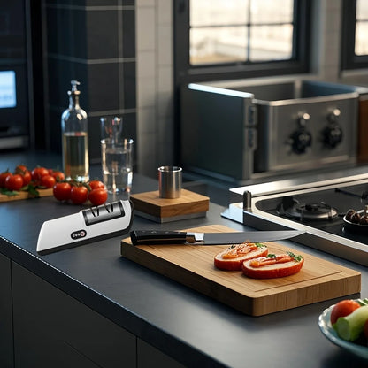 Multifunctional Electric Knife Sharpener – Automatic 4-Gear Sharpening Machine