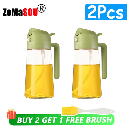 Multi-Use Oil Dispenser Bottle – Spray & Pour Function