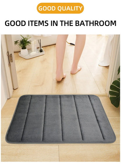 Ultra Soft Bathroom Mat – Quick Water Absorption & Anti-Slip