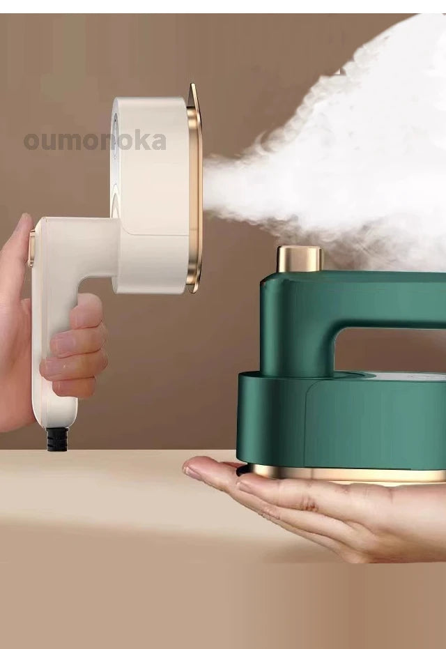 Compact Clothing Iron with Steam Function
