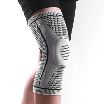 Compression Knee Pad for Running & Basketball – Meniscus & Patella Support