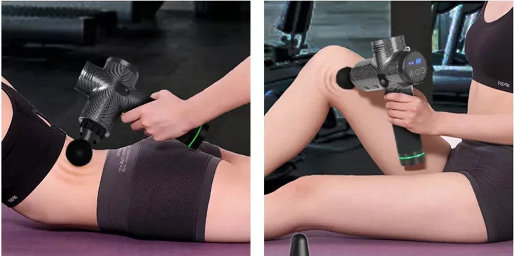 Portable Massage Gun – Handheld Percussion Massager for Muscle Recovery & Relaxation
